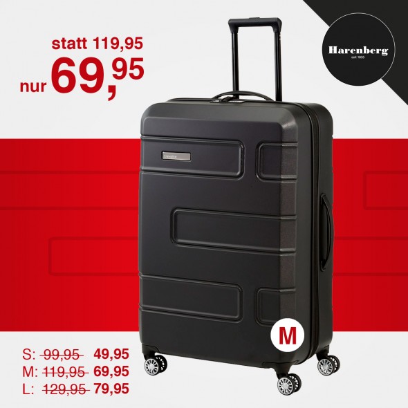 Harenberg Bonn Travelite Move Koffer Hartschale