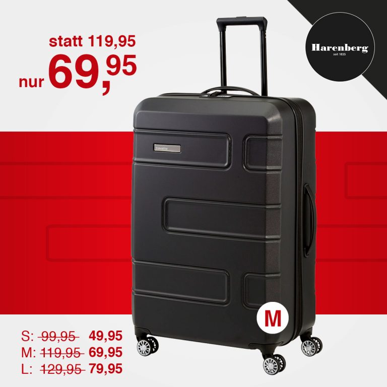 Harenberg Bonn Travelite Move Koffer Hartschale