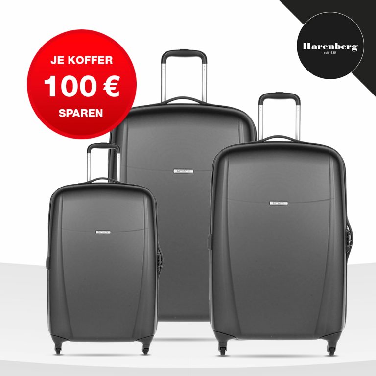 Harenberg Bonn Samonite Bright Lite Koffer Hartschale