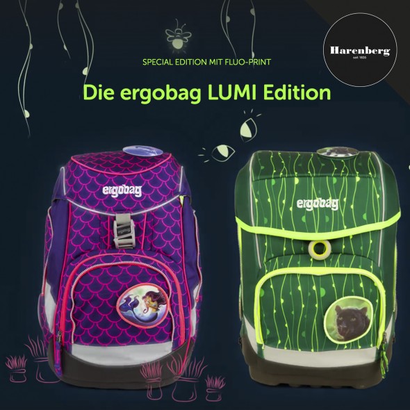 Harenberg Bonn Schulranzen ergobag Lumi Edition
