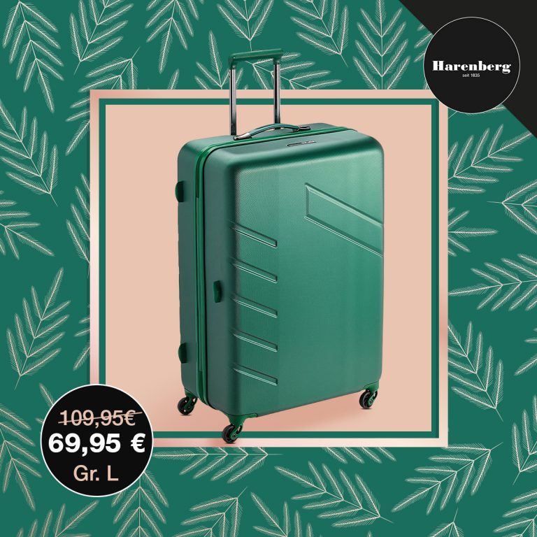 Harenberg Bonn Travelite Koffer Tourer Hartschale