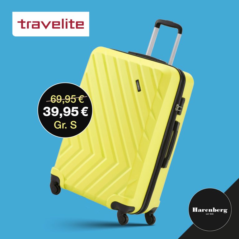 Harenberg Bonn Travelite Quick Koffer Hartschale Sale