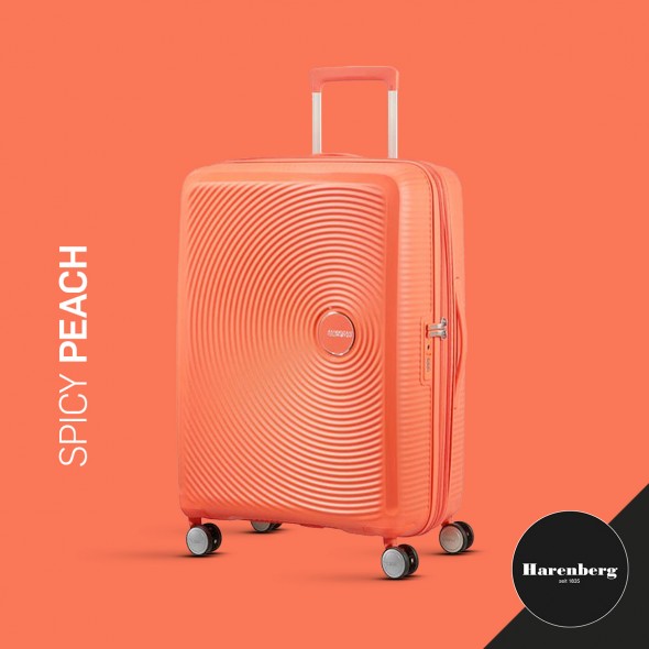 Harenberg Bonn American Tourister Soundbox Koffer Hartschale