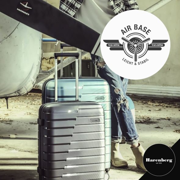 Harenberg Bonn Travelite Airbase Koffer Hartschale