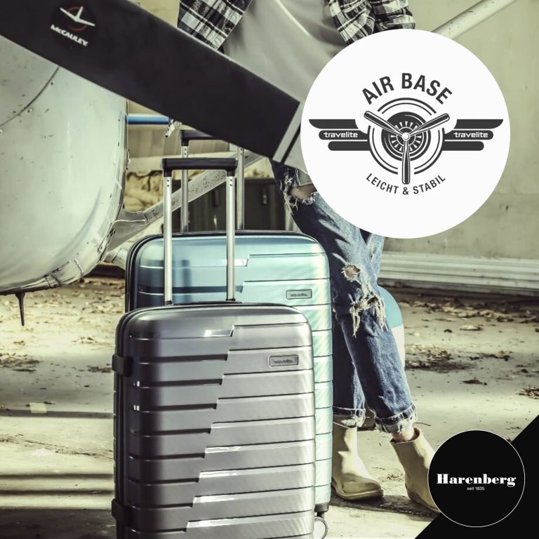 Harenberg Bonn Travelite Airbase Koffer Hartschale