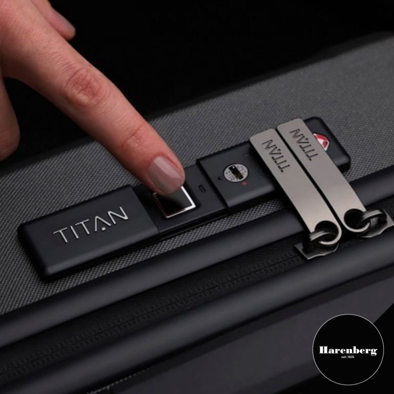 Harenberg Bonn Titan Koffer X-Ray Fingerprint