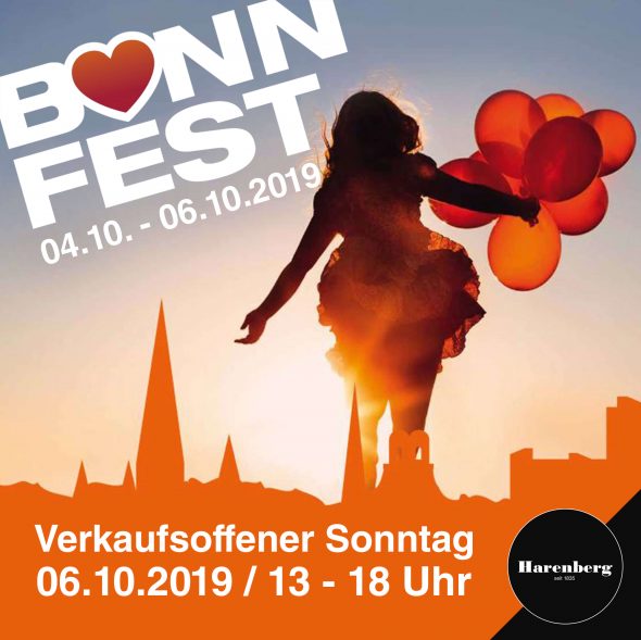Harenberg Bonn verkaufsoffener Sonntag 2019