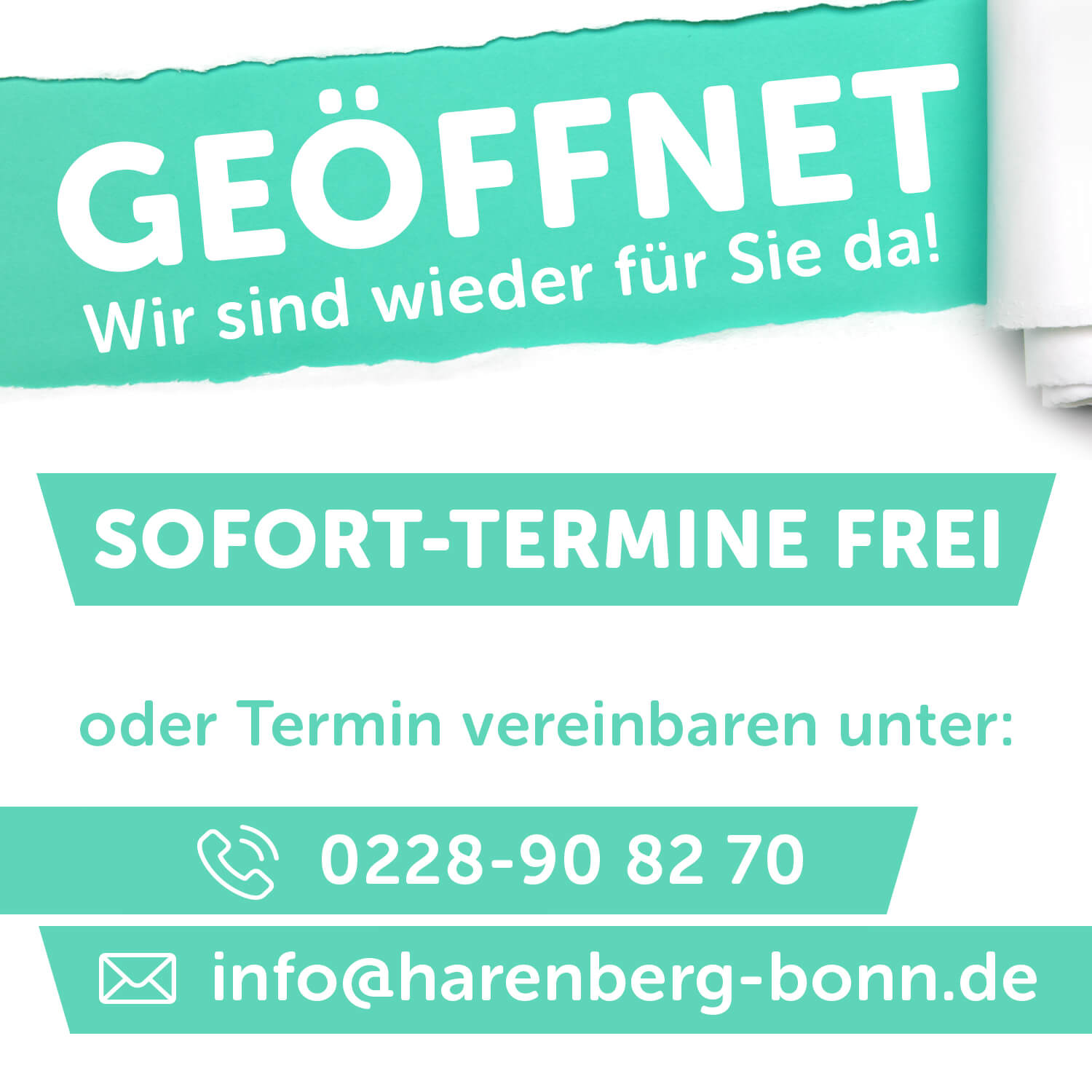 2021_03_08_Geöffnet_2 Harenberg Bonn Corona