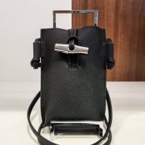 Longchamp Handytasche Smartphonetasche schwarz