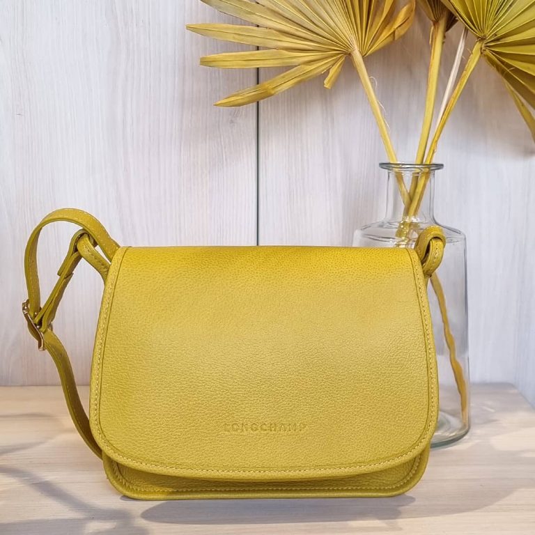Longchamp Le Foulonne Handtasche senf gelb