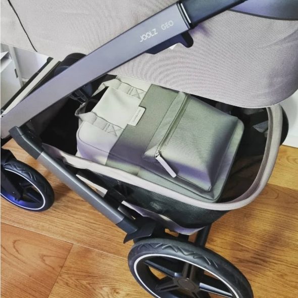 Wickeltasche Wickelrucksack Karten-Son Joolz Geo 3 Sage Kinderwagen