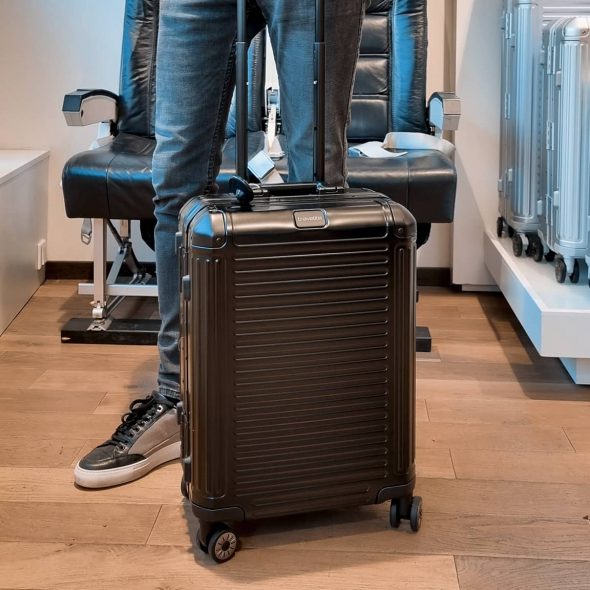 Travestie Next Alu Koffer schwarz