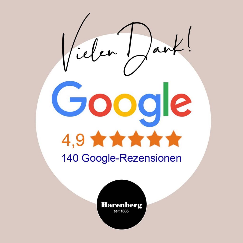Harenberg Bewertung Top Zufriedenheit Google