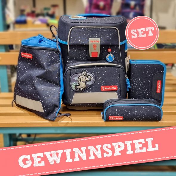 Schulranzen Gewinnspiel Step-by-Step Grundschule