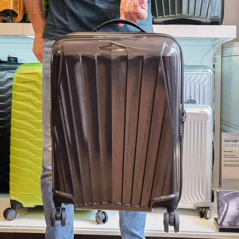 Samsonite Major-Lite Curry Koffer Hartschale Bonn Harenberg