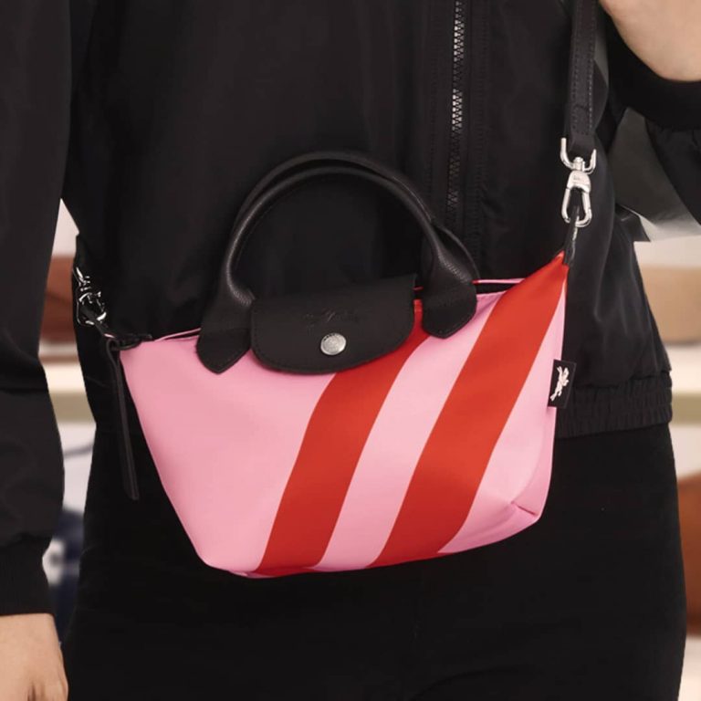 Longchamp Le Pliage Collection pink orange Harenberg Bonn