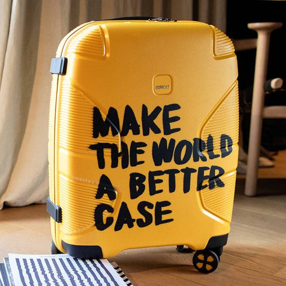 Impackt Koffer nachhaltig individualisierbar Rollen tauschbar Harenberg Bonn