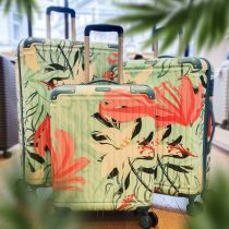 Travelite Koffer Flower print Blumen Blumenmuster Hartschale Harenberg Bonn