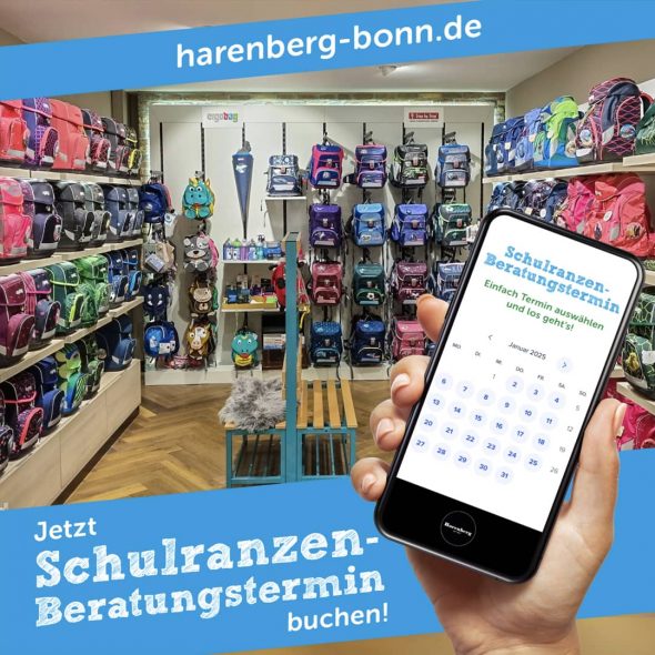 Harenberg Bonn Schulranzen Beratungstermin Schulranzenberatung