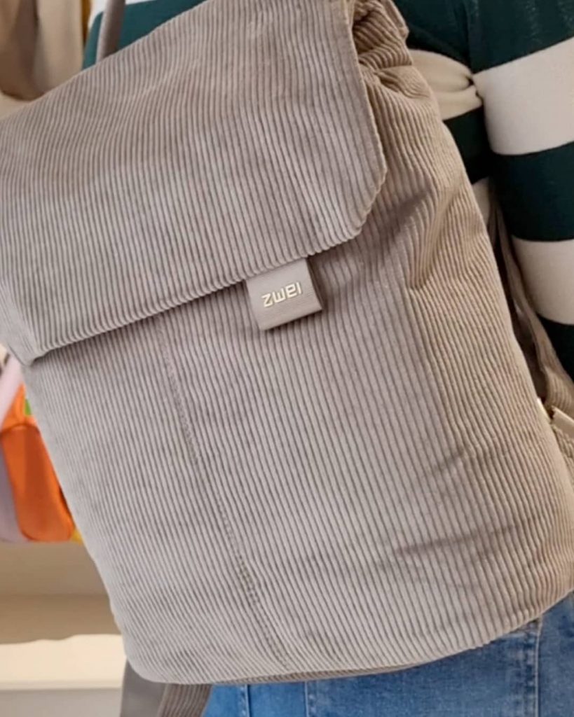 Cord Tasche Cord Rucksack Harenberg Bonn Zwei Karten-and-Son