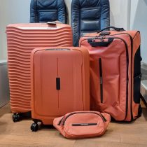 Harenberg Bonn Reisegepäck neue Farbe Clay Orange Samsonite Upscape Essens Ecodiver