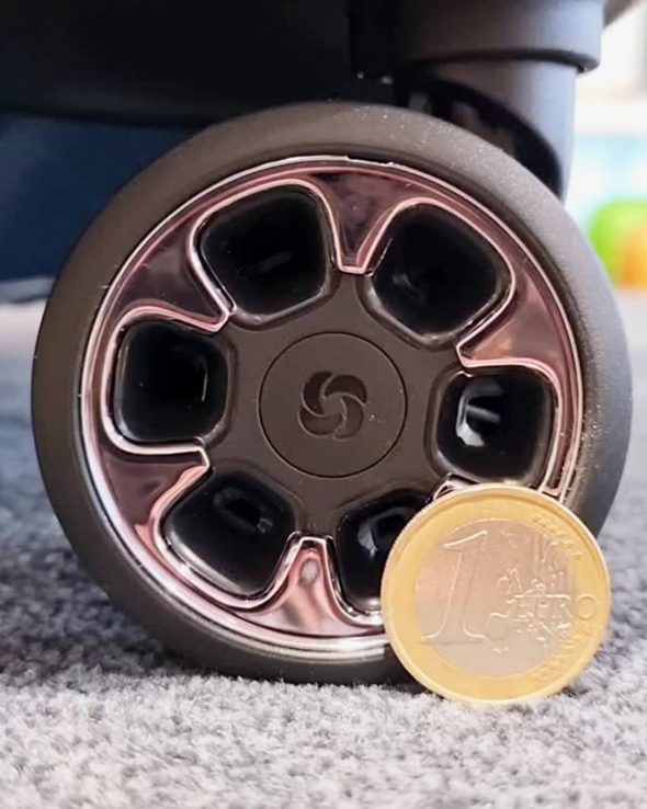 Samsonite-Nexis-Rollen Samsonite Nexis Koffer Premium Roxkin Material riesen Rollen