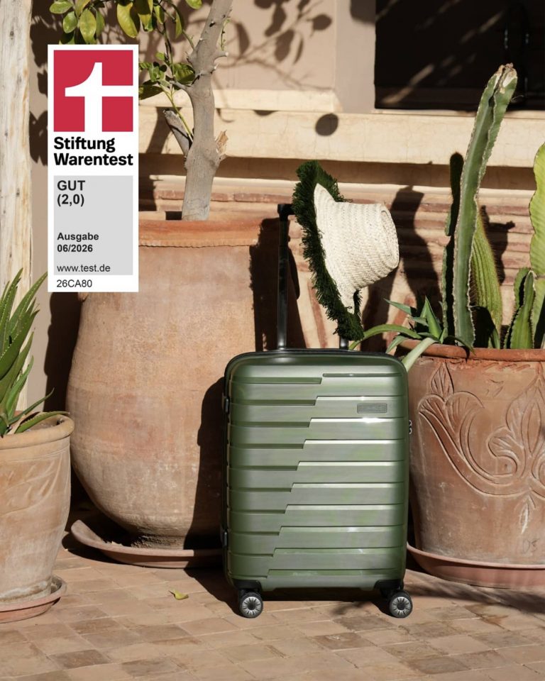 Stiftung Warentest Auszeichnung Travelite Airbase S