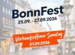 Bonnfest 2026 - 25.09.2026 Harenberg Bonn verkaufsoffener Sonntag 27.09.2026